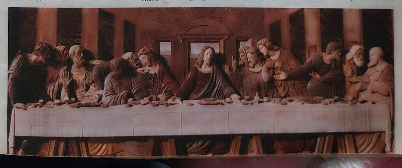 Ultima Cena in marmo di Tagliazucchi